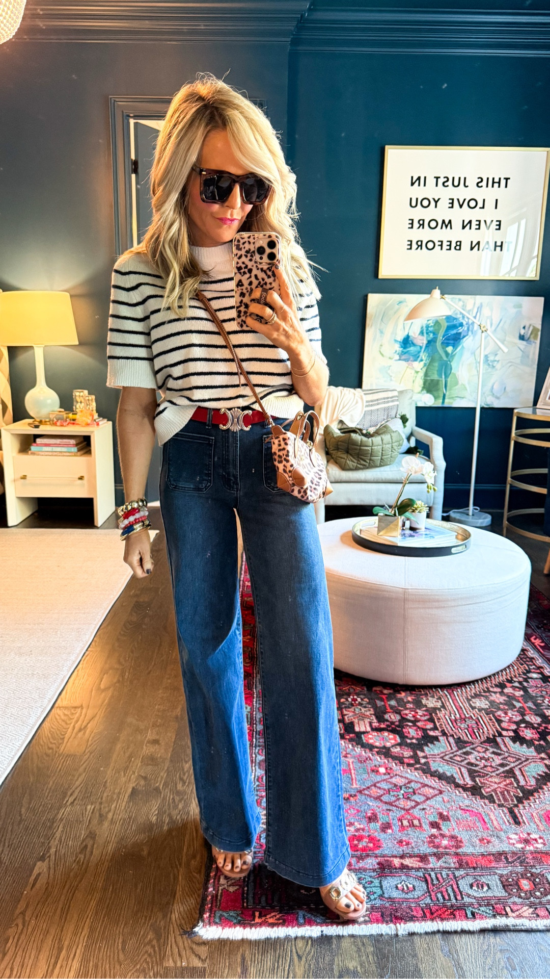 $25 lightweight sweater (XS) and size 24 in denim that’s on sale too!! 

#LTKOver40 #LTKSaleAlert #LTKSeasonal