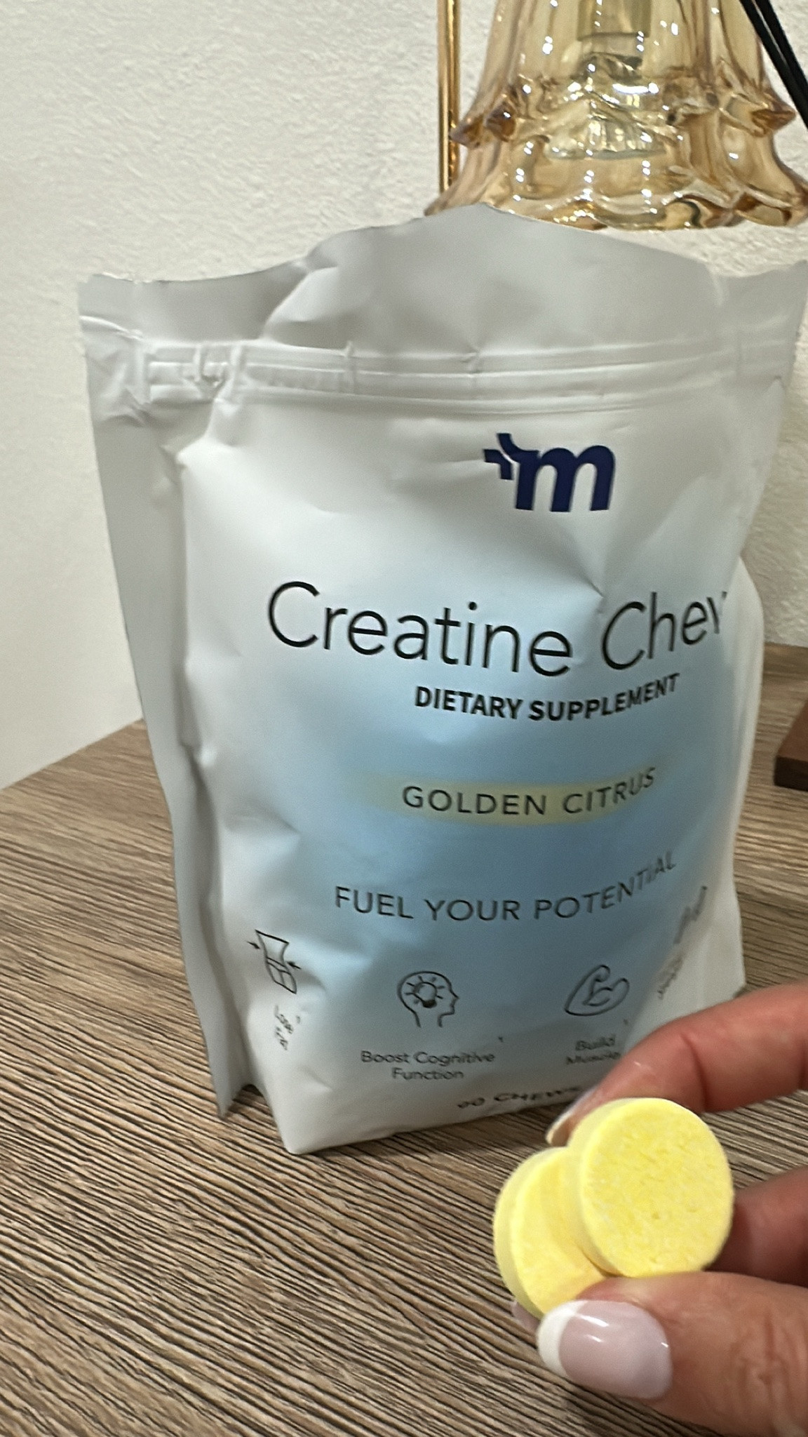 Creatine, Made Chewable

Clinically studied creatine, no mixing
Creatine chews built for women
Your strength. Simplified.
Perform Creatine Chews deliver clinically studied creatine monohydrate in a convenient, great-tasting chewable — formulated for women who want to feel strong, sharp, and capable every day.

• Supports muscle performance so you can show up fully in every workout and beyond
• Supports daily cognitive function that carries through your day
• Travel-friendly format — no powder, no mixing, no measuring
• Clean label — free of artificial sweeteners, dyes, and unnecessary fillers @hmwmethod

#LTKfitnessgoals #LTKActive #LTKfoodie