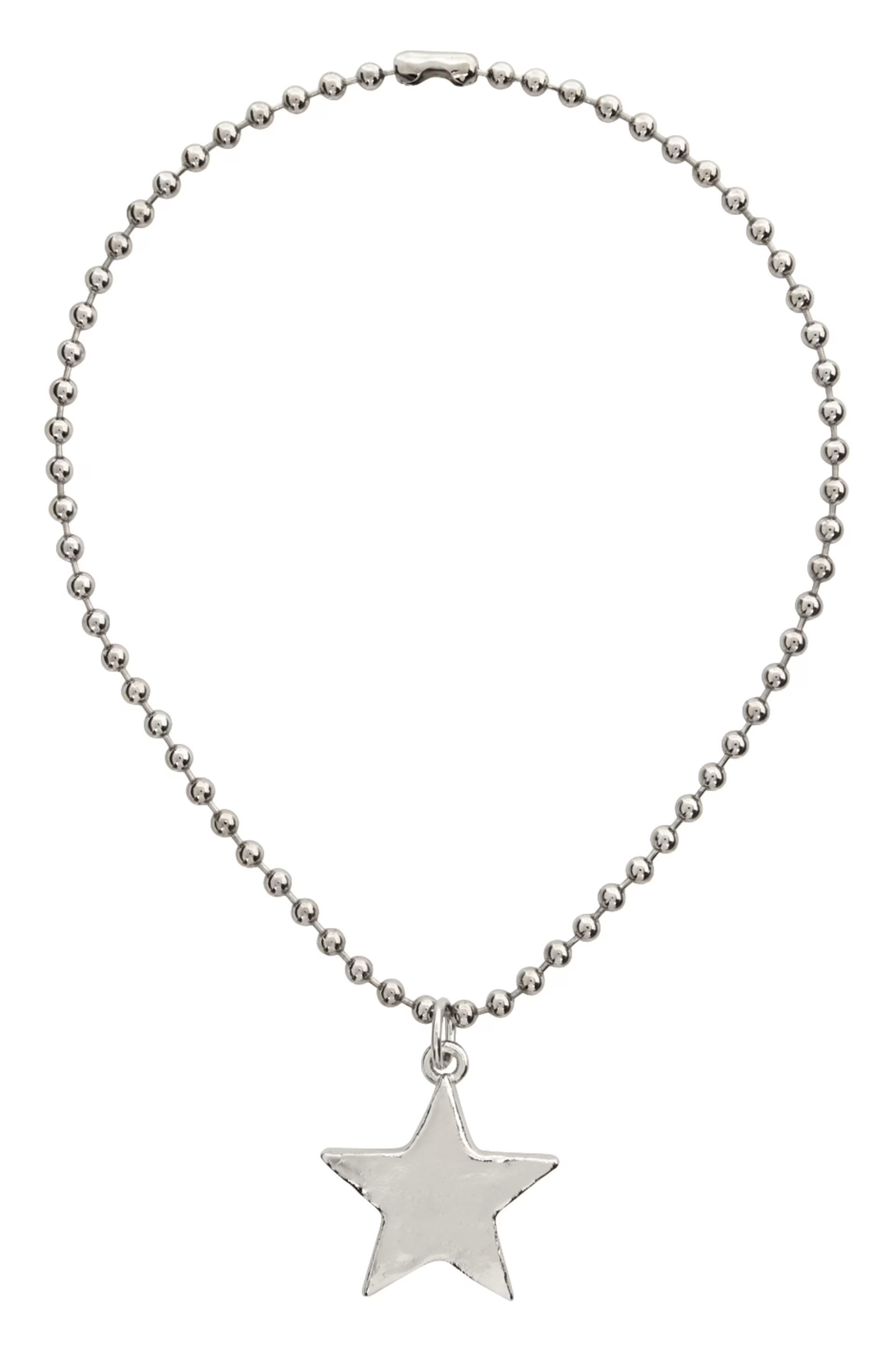 Silver Star Pacha Necklace | SSENSE