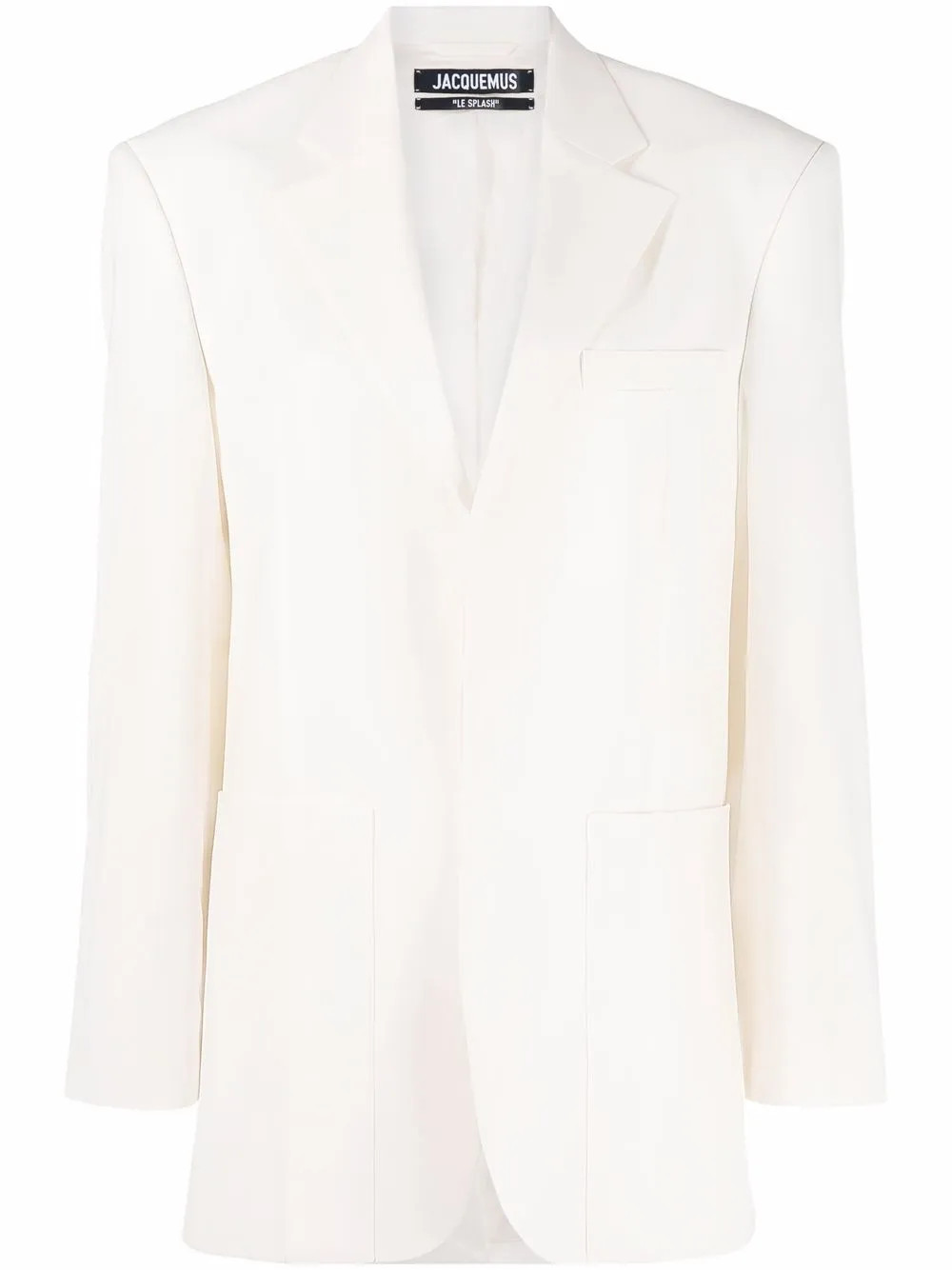 notched-lapel single-breasted blazer | Farfetch Global