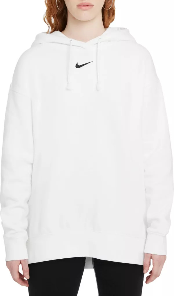 Nike Women's Sportswear Essential Collection Oversized Fleece Hoodie | Dick's Sporting Goods | Dick's Sporting Goods