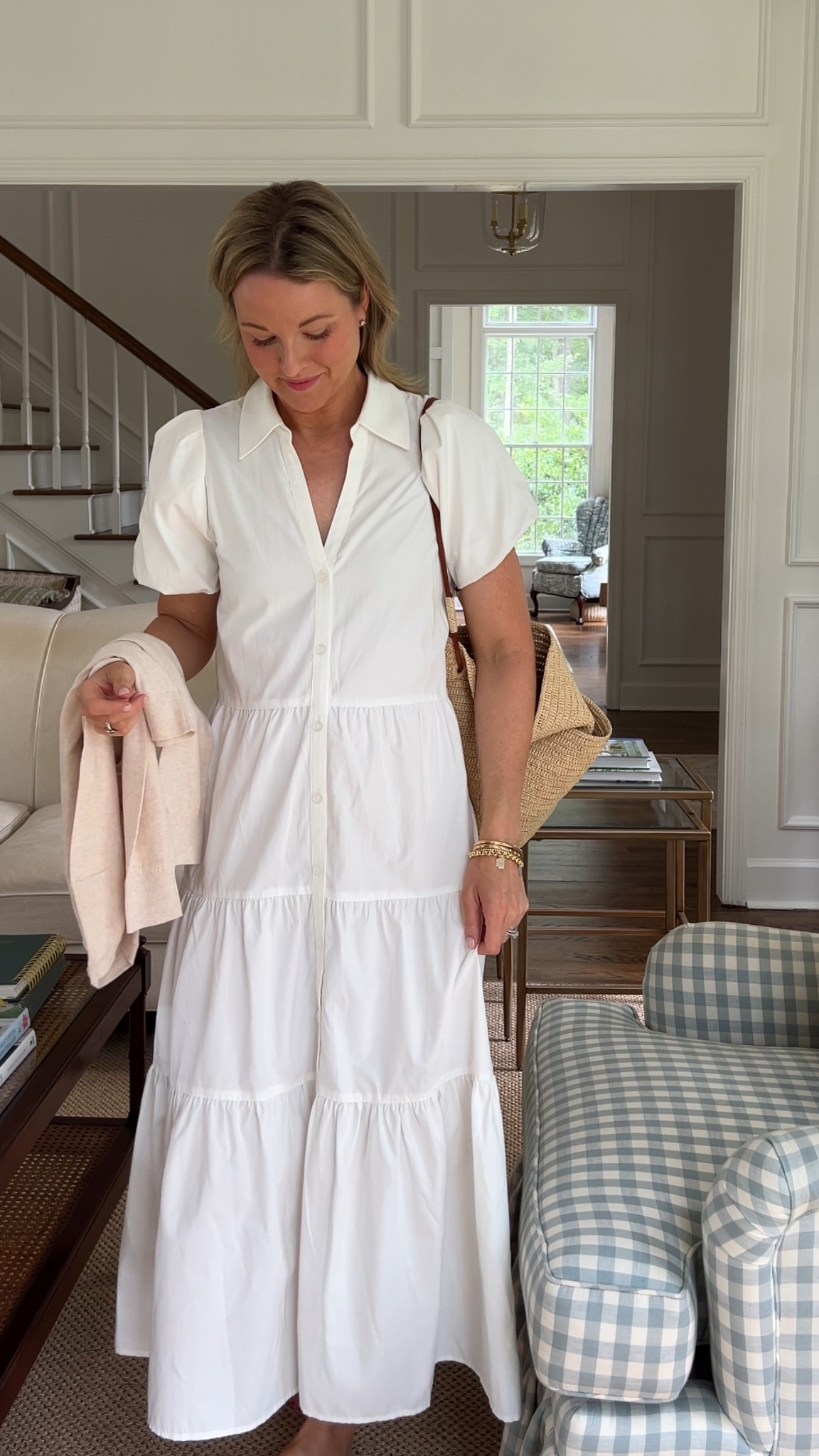 The perfect classic white dress 🤍