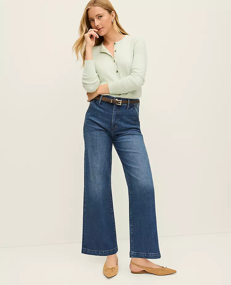 The Trouser Crop Jean | Ann Taylor
