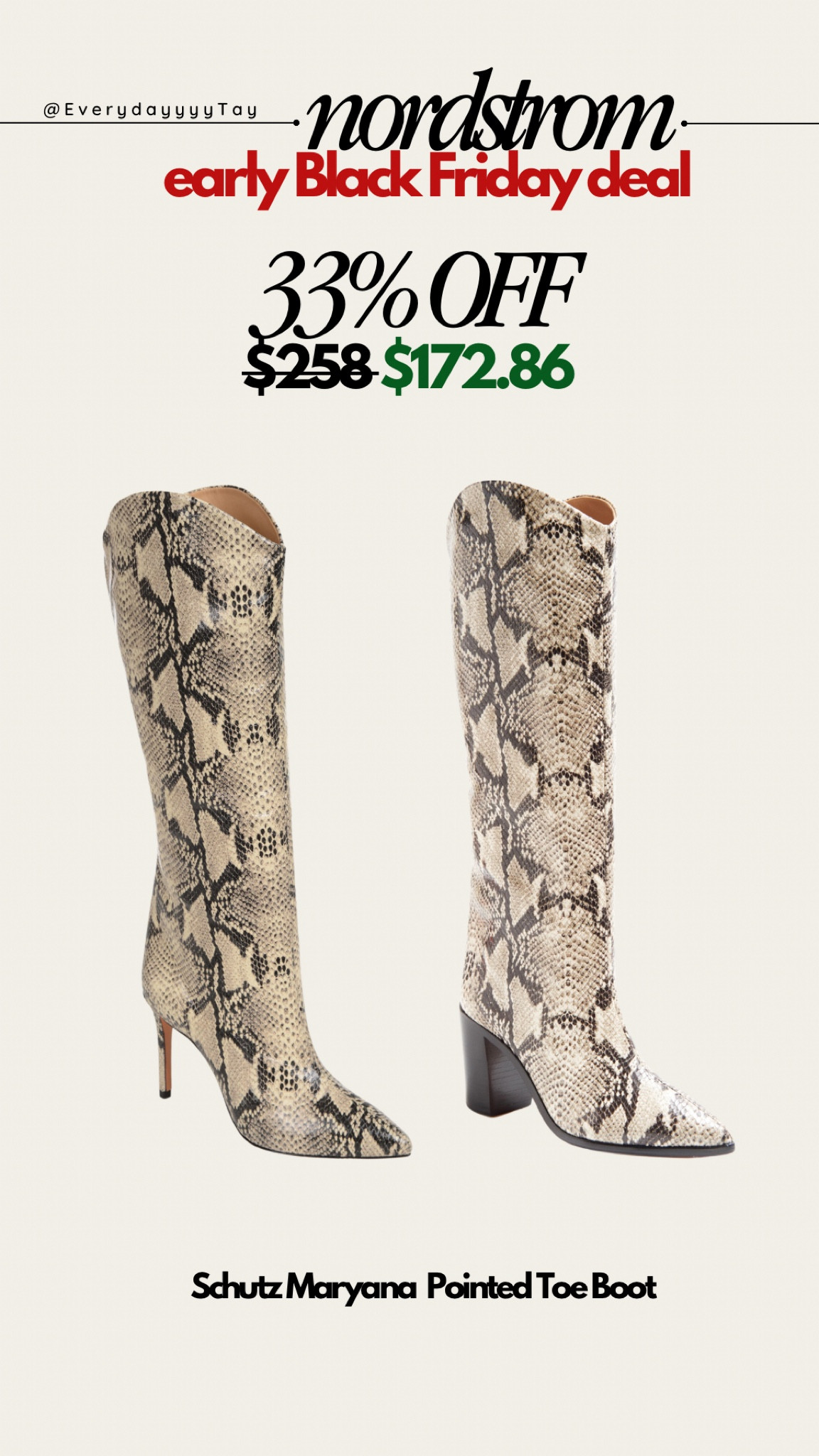 🚨 Nordstrom sale alert! The coveted Schutz knee boot is on sale for under $200! Available in both skinny and block heel!

#LTKCyberWeek #LTKSaleAlert #LTKGiftGuide