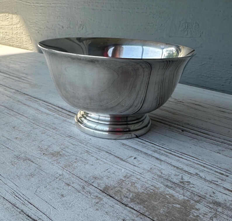 Vintage Gorham Silver Plated Bowl - Mid Century Modern Decor - Etsy | Etsy (Global)