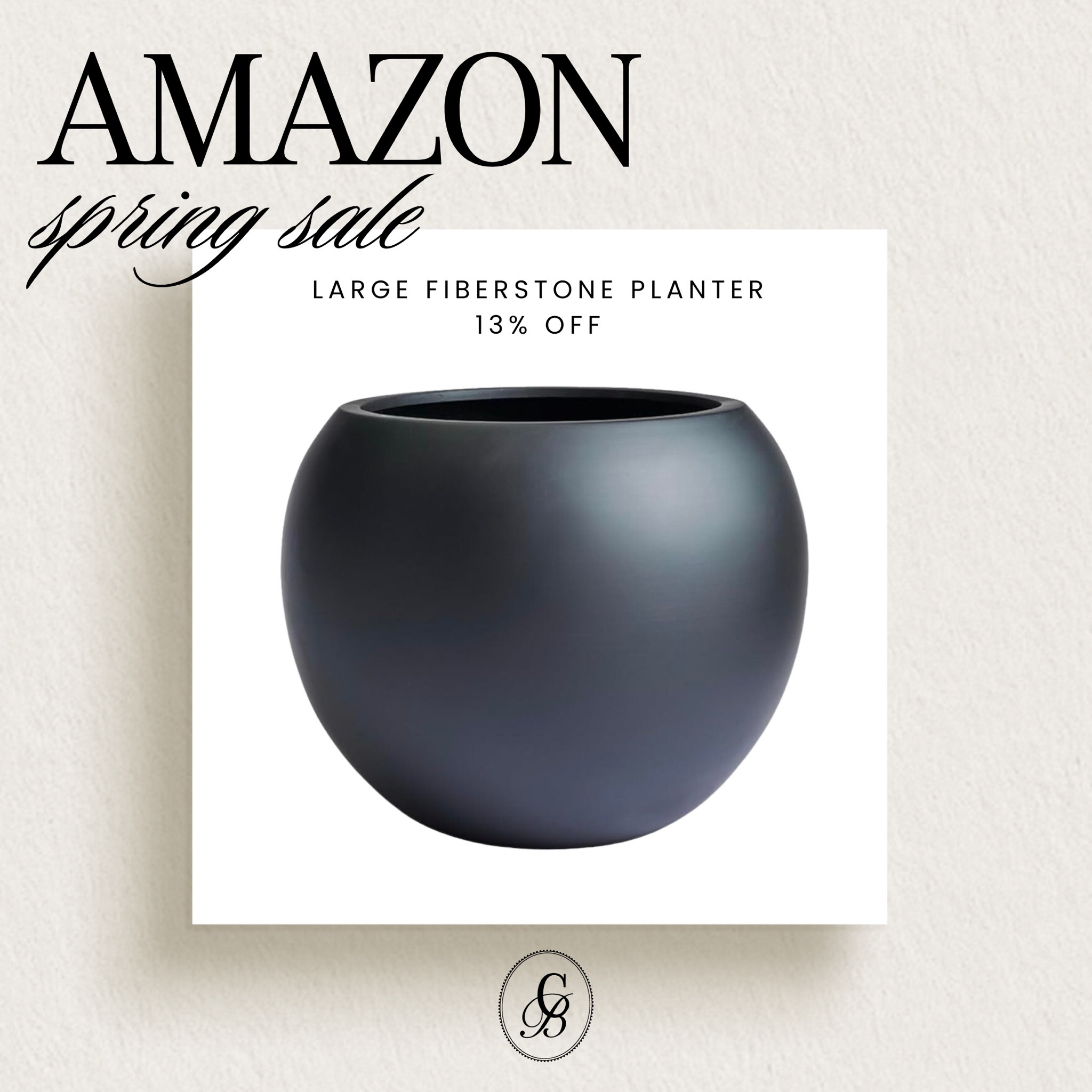 Amazon Spring Sale - large fiberstone planter is 13% off!

Amazon, Rug, Home, Console, Amazon Home, Amazon Find, Look for Less, Living Room, Bedroom, Dining, Kitchen, Modern, Restoration Hardware, Arhaus, Pottery Barn, Target, Style, Home Decor, Summer, Fall, New Arrivals, CB2, Anthropologie, Urban Outfitters, Inspo, Inspired, West Elm, Console, Coffee Table, Chair, Pendant, Light, Light fixture, Chandelier, Outdoor, Patio, Porch, Designer, Lookalike, Art, Rattan, Cane, Woven, Mirror, Luxury, Faux Plant, Tree, Frame, Nightstand, Throw, Shelving, Cabinet, End, Ottoman, Table, Moss, Bowl, Candle, Curtains, Drapes, Window, King, Queen, Dining Table, Barstools, Counter Stools, Charcuterie Board, Serving, Rustic, Bedding, Hosting, Vanity, Powder Bath, Lamp, Set, Bench, Ottoman, Faucet, Sofa, Sectional, Crate and Barrel, Neutral, Monochrome, Abstract, Print, Marble, Burl, Oak, Brass, Linen, Upholstered, Slipcover, Olive, Sale, Fluted, Velvet, Credenza, Sideboard, Buffet, Budget Friendly, Affordable, Texture, Vase, Boucle, Stool, Office, Canopy, Frame, Minimalist, MCM, Bedding, Duvet, Looks for Less

#LTKsalealert #LTKSeasonal #LTKhome