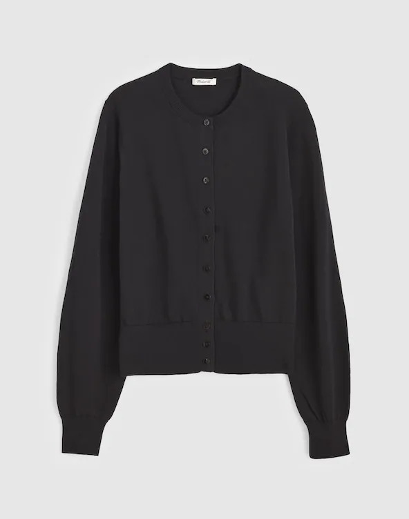 Button-Front Cardigan in 100% Cotton | Madewell