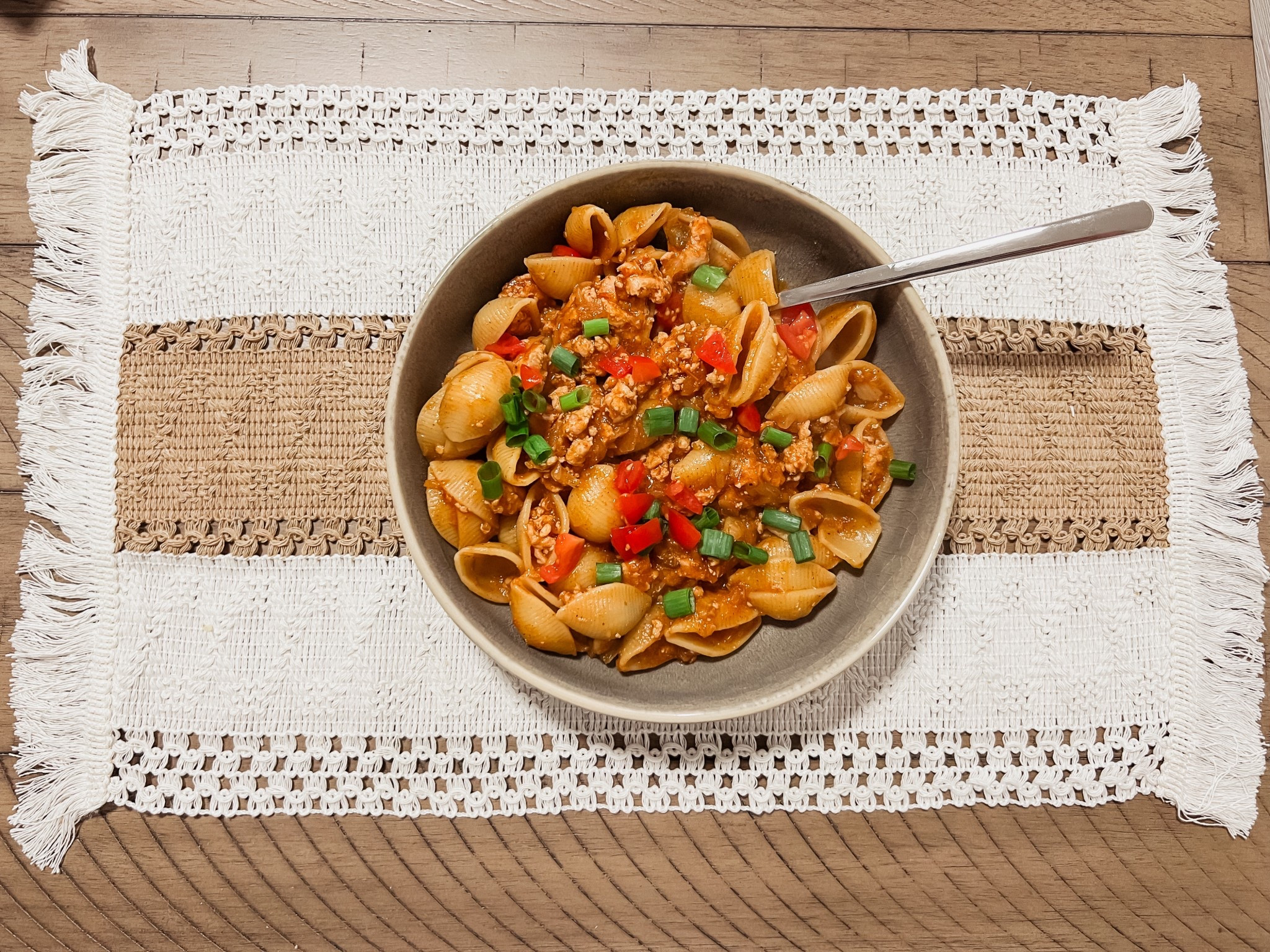 Dishes are in the color taupe and placemats are in the color brown 

#LTKFindsUnder50 #LTKHome #LTKGiftGuide