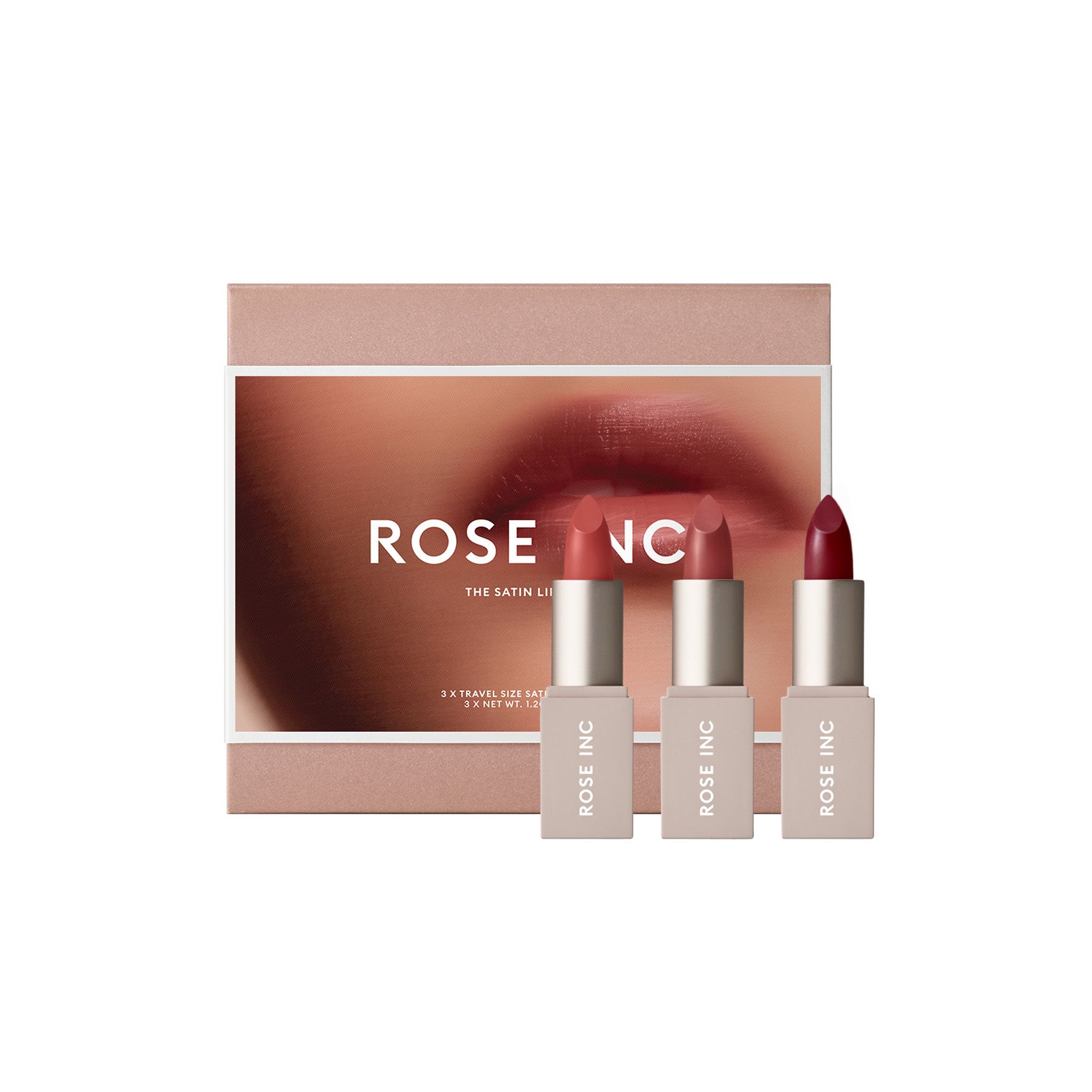 Rose Inc The Satin Lip Trio | Space NK | Space NK (EU)