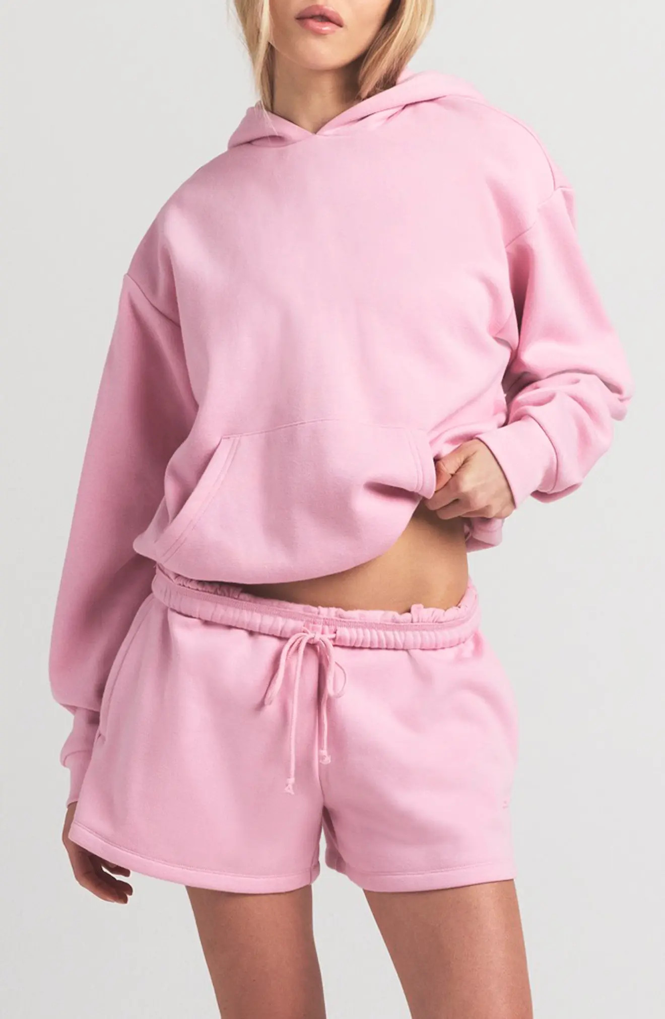 SKIMS Cotton Fleece Blend Classic Hoodie (Women) | Nordstrom | Nordstrom