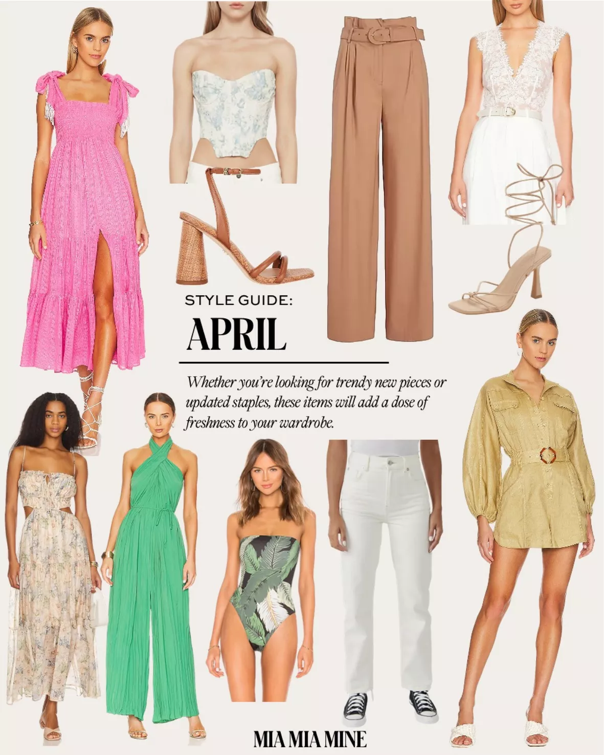 A Week of Chic Spring Outfits - Mia Mia Mine