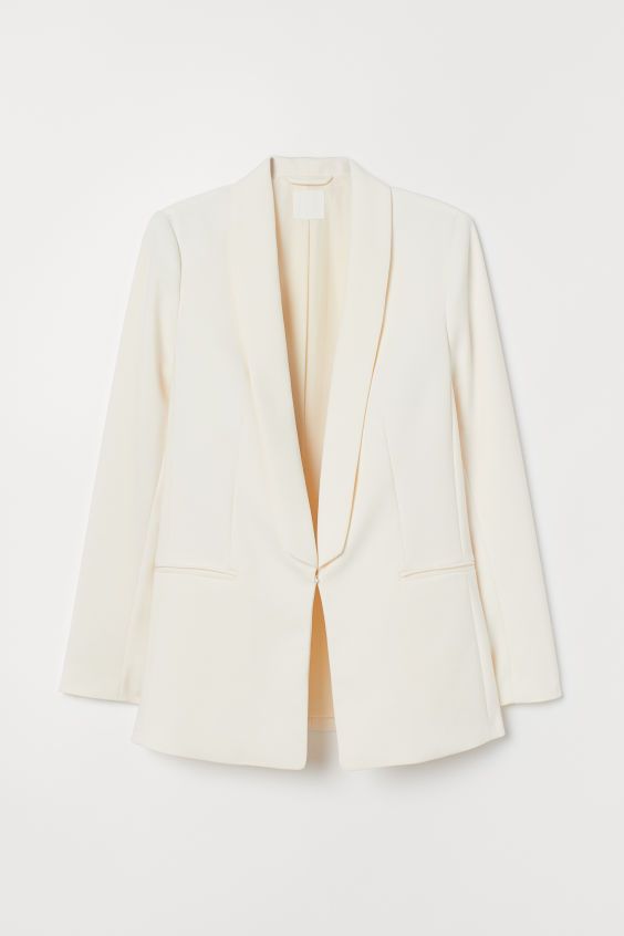 Shawl-collared jacket | H&M (UK, MY, IN, SG, PH, TW, HK)
