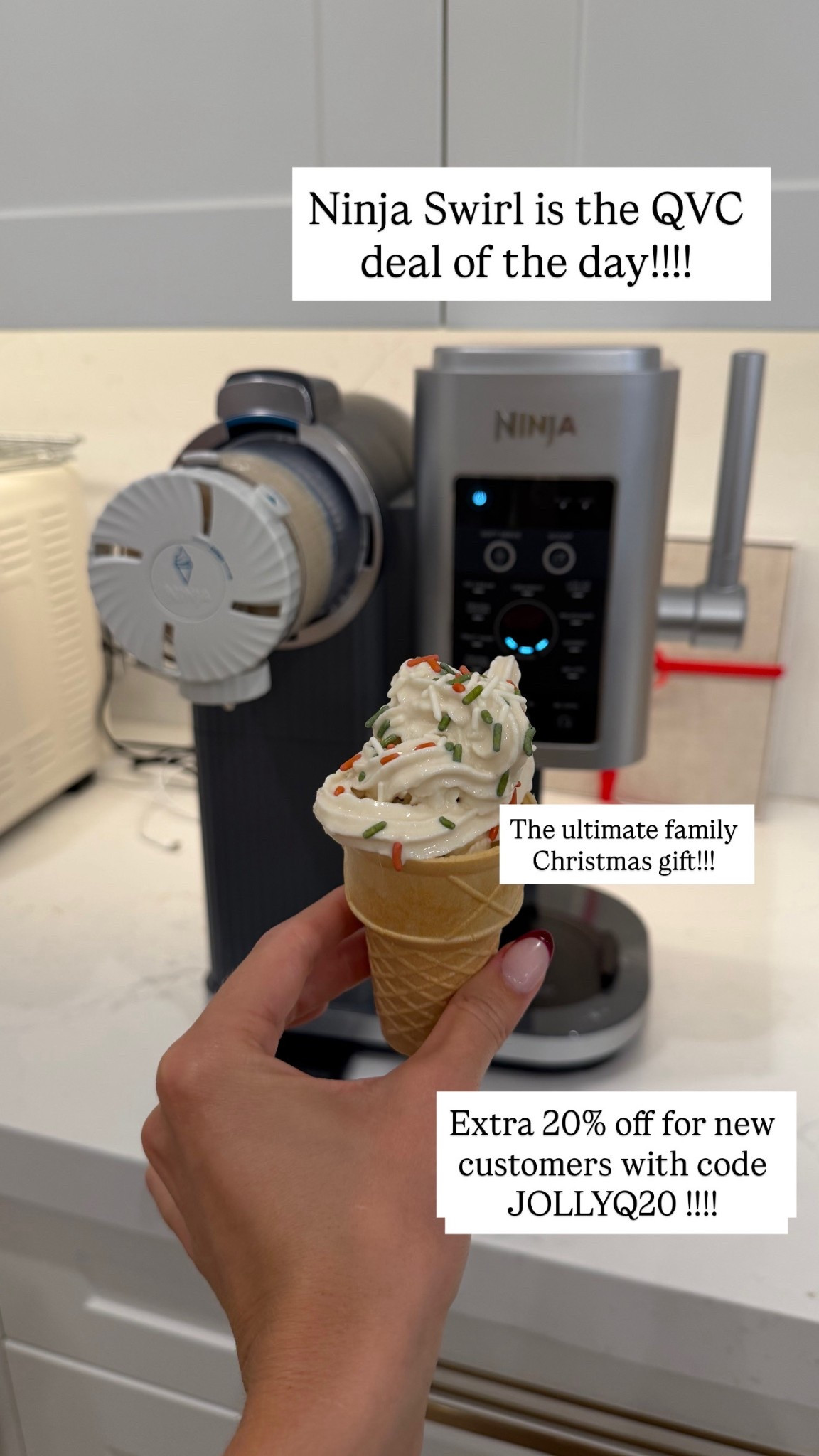 Ninja swirl is the qvc deal of the day!!! Best family Christmas gift! Don’t forget new customer code to get you an extra 20% off!!! 

#LTKHoliday #LTKCyberWeek #LTKGiftGuide