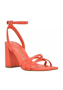 Qalat Square Toe Block Heel Dress Sandals | Belk
