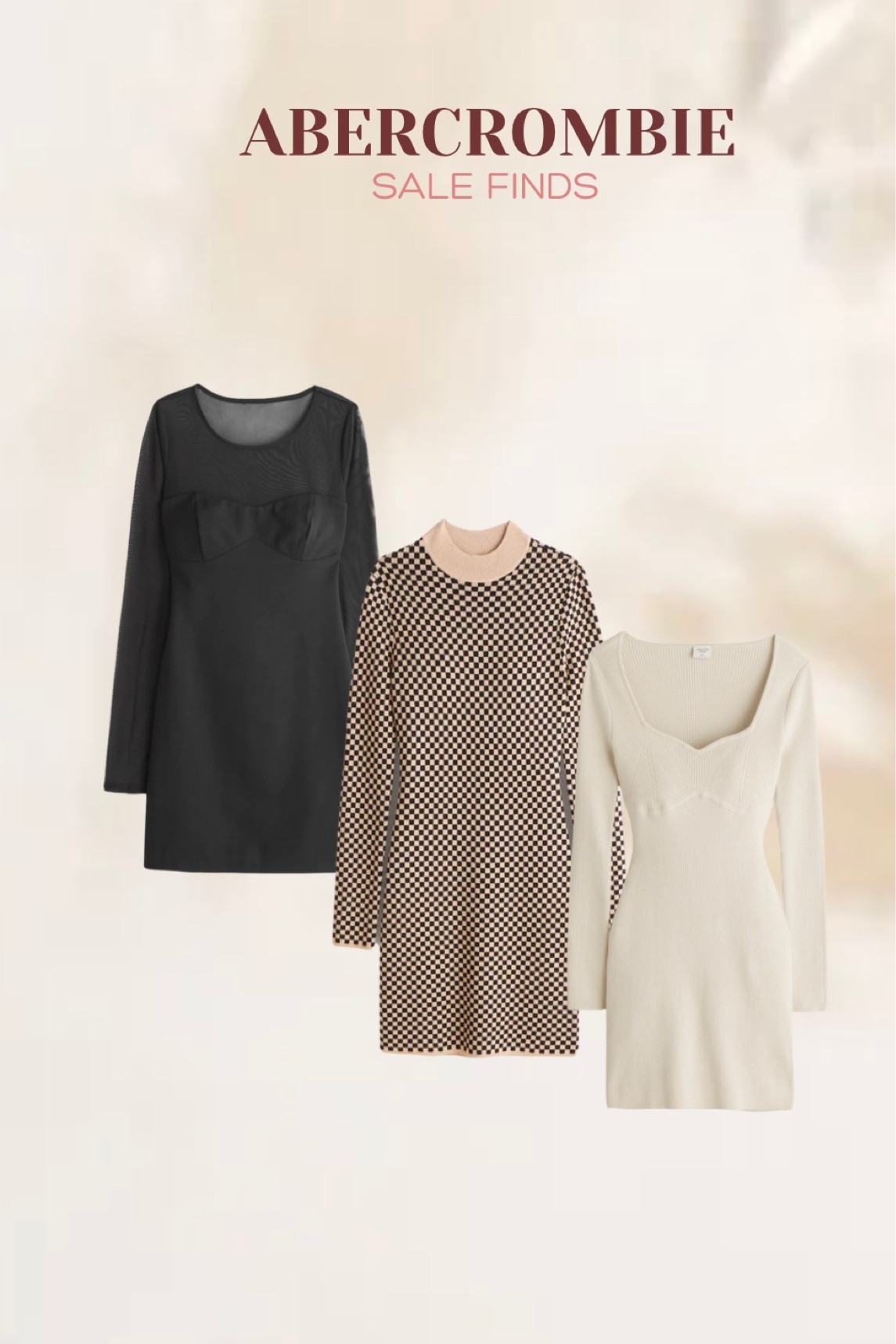 Abercrombie Sale Finds! 

Here are a few shorter dress options for winter! These would pair so well with long boots. 

If you need something a little longer I posted those as well! 💞



Winter Fashion 
Sweater Dress 
Abercrombie 
Abercrombie Finds 
Abercrombie sale
Sale finds
On sale
Size 16 
Size 14
Curvy Fashion 
Midsize
Plus Size 

#LTKsalealert #LTKunder100 #LTKcurves