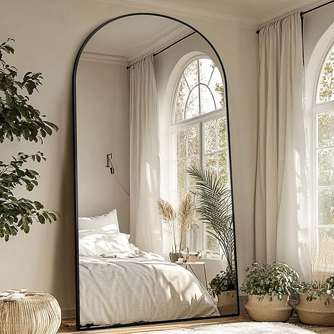 Antok Full Length Mirror, 44"x82" Oversized Floor Mirror with Stand for Bedroom, Living Room Cloa... | Amazon (US)