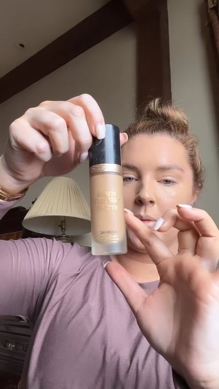 My favorite foundation for the last couple of years has hands down been the Too Faced Born This Way. I recently tried their 24 HR matte foundation. I also like this one but not as much as the og born this way!!!!! The 24 hr matte is on sale right now so try it while it’s discounted!!! 💗💗💗💗💗💗

#LTKfindsunder50 #LTKsalealert #LTKbeauty