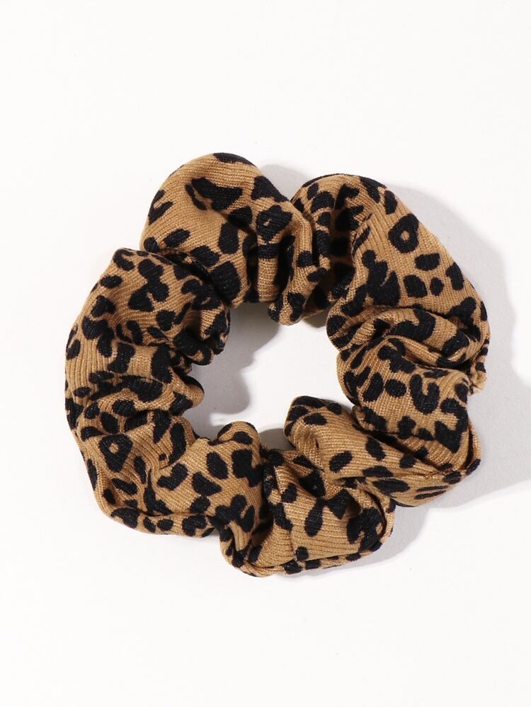 Leopard Pattern Scrunchie | SHEIN