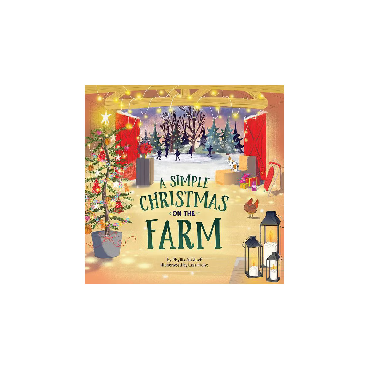 A Simple Christmas on the Farm - (Countryside Holidays) by  Phyllis Alsdurf (Hardcover) | Target