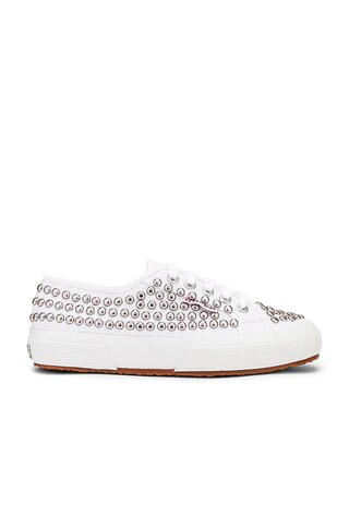 Superga 2750 COTSTUDS1W Sneaker in White from Revolve.com | Revolve Clothing (Global)