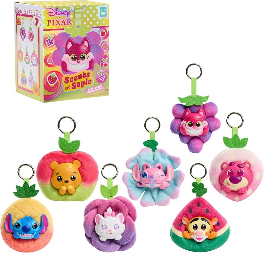 Amazon.com: HAPPY HAUL Disney Scents of Style Clip-On Blind Box Plush, Scented Vinyl-Head Plush C... | Amazon (US)