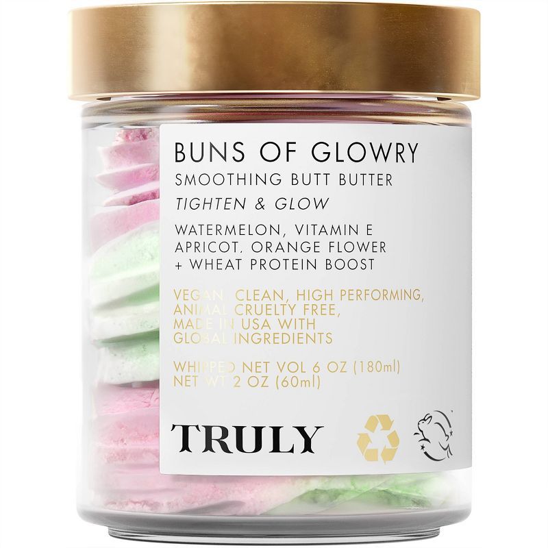 TRULY Buns of Glowry Tighten & Glow Smoothing Butt Butter - 2 fl oz - Ulta Beauty | Target