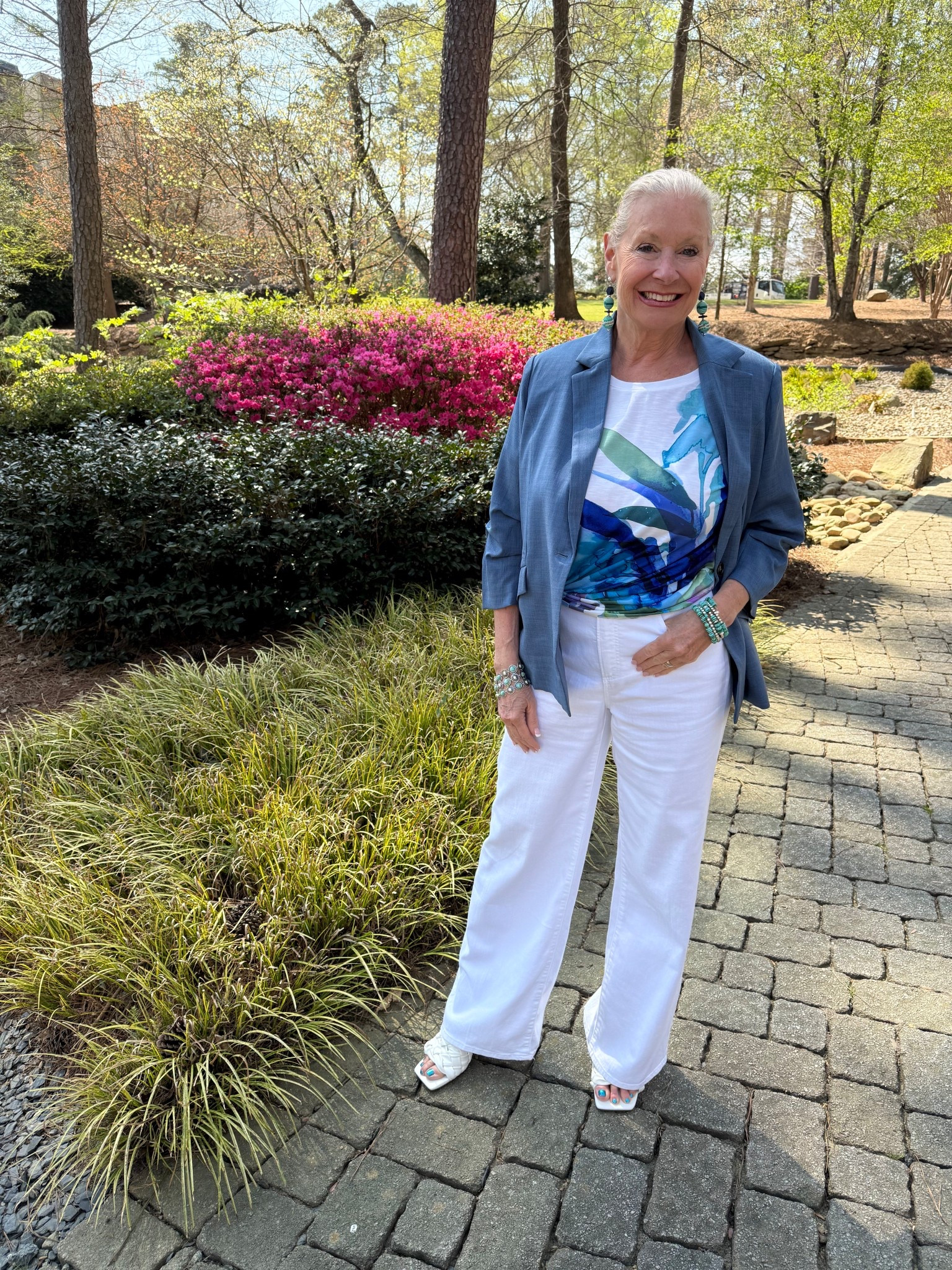 Spring blazer from Amazon 

#LTKootd #LTKOver40 #LTKMidsize