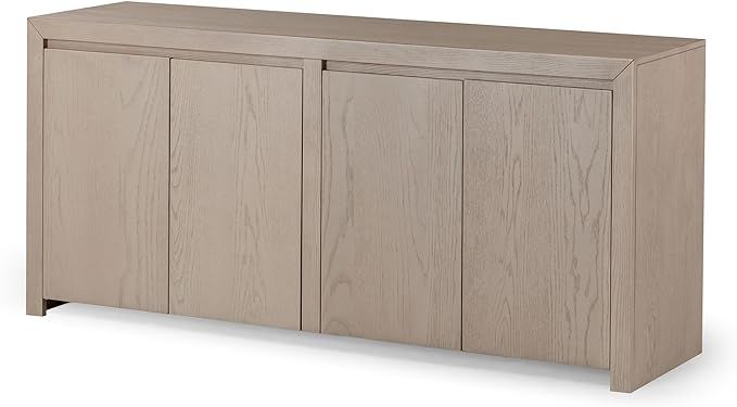 Maven Lane Iris Contemporary Large Wooden Sideboard, Accent Buffet Server Table with Doors for Ki... | Amazon (US)