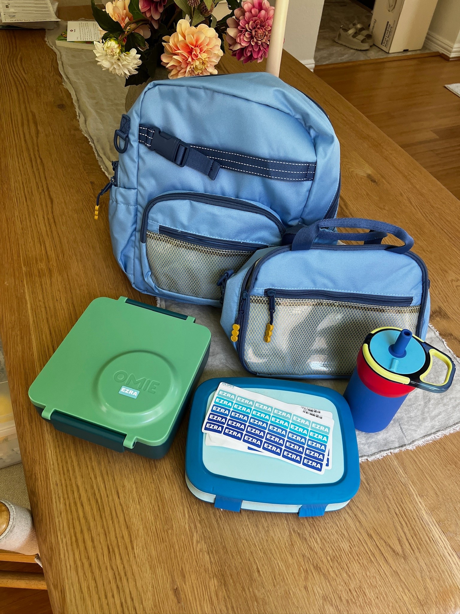 This is what we’re using for this school year: a Calpak backpack and lunch box! I love this backpack and lunch box! We also have some leak-proof bento box options that keep lunch organized, and a spill-proof cup that stays cold all day!

We found some super affordable custom stickers on Amazon! 

toddler backpack, preschool backpack, kids lunchbox, bento box for kids, toddler lunchbox, back to school toddler, daycare essentials, toddler water bottle, kids cup, toddler school gear, preschool lunch ideas, toddler back to school, mom picks, toddler must haves, back to school

#LTKSeasonal #LTKKids #LTKFamily