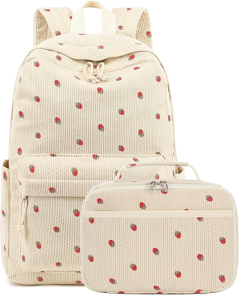 Bluboon Backpack for Girls Kids Preschool Backpack with Lunch Box Kindergarten Bookbag Toddler Sc... | Amazon (US)