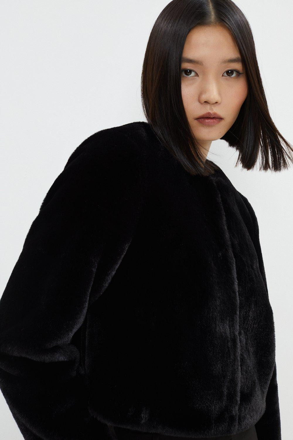 Faux Fur Short Coat | Coast UK & IE