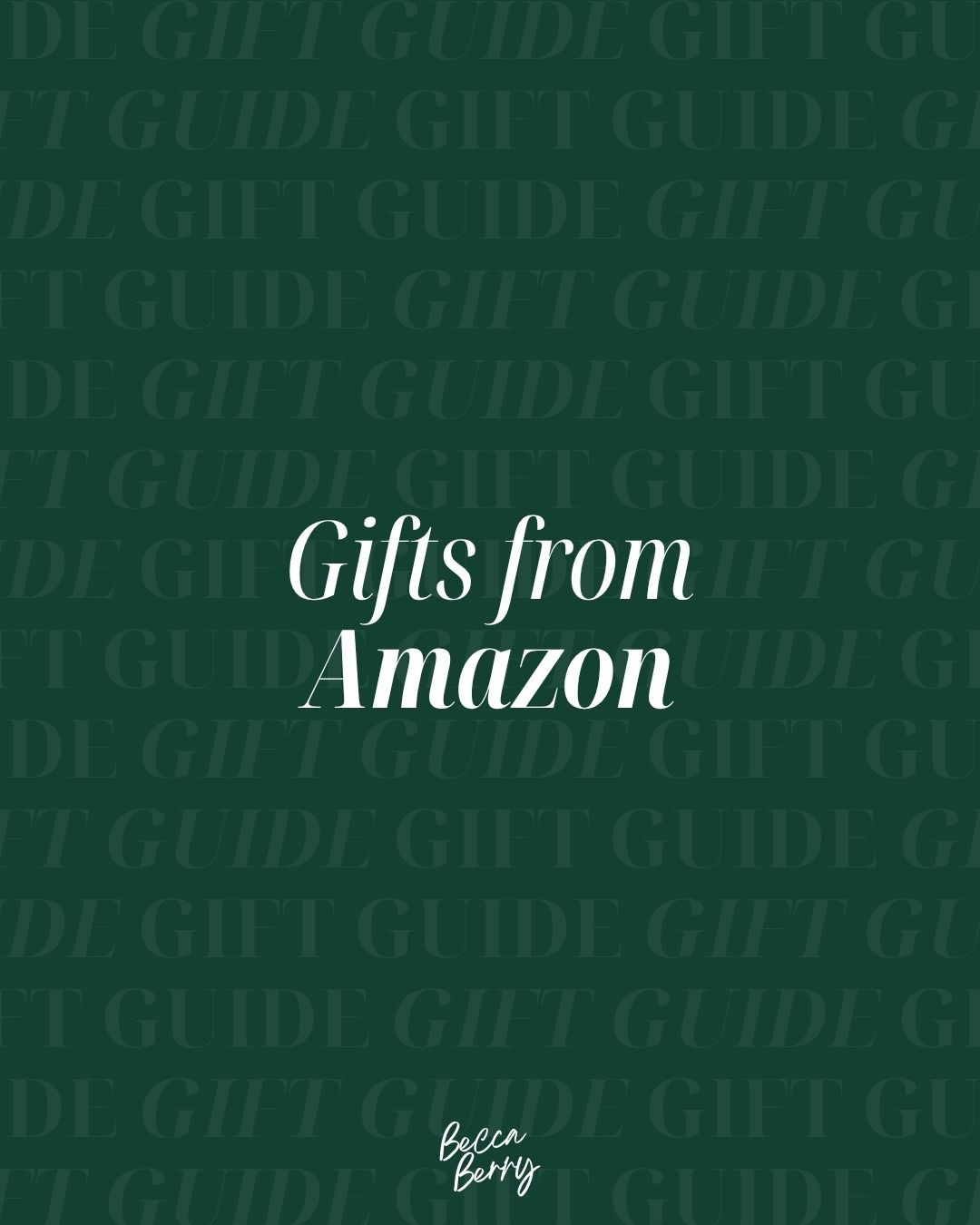 The ultimate Amazon gift guide for 2025 including cozy home finds, top-rated beauty, and fashion gifts. #AmazonFinds #GiftGuide #HolidayShopping #Rebecksley

#LTKFindsUnder100 #LTKGiftGuide #LTKSeasonal
