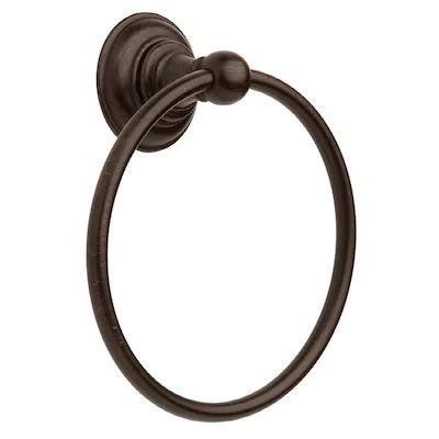 Delta Providence Venetian Bronze Wall Mount Towel Ring | Lowe's