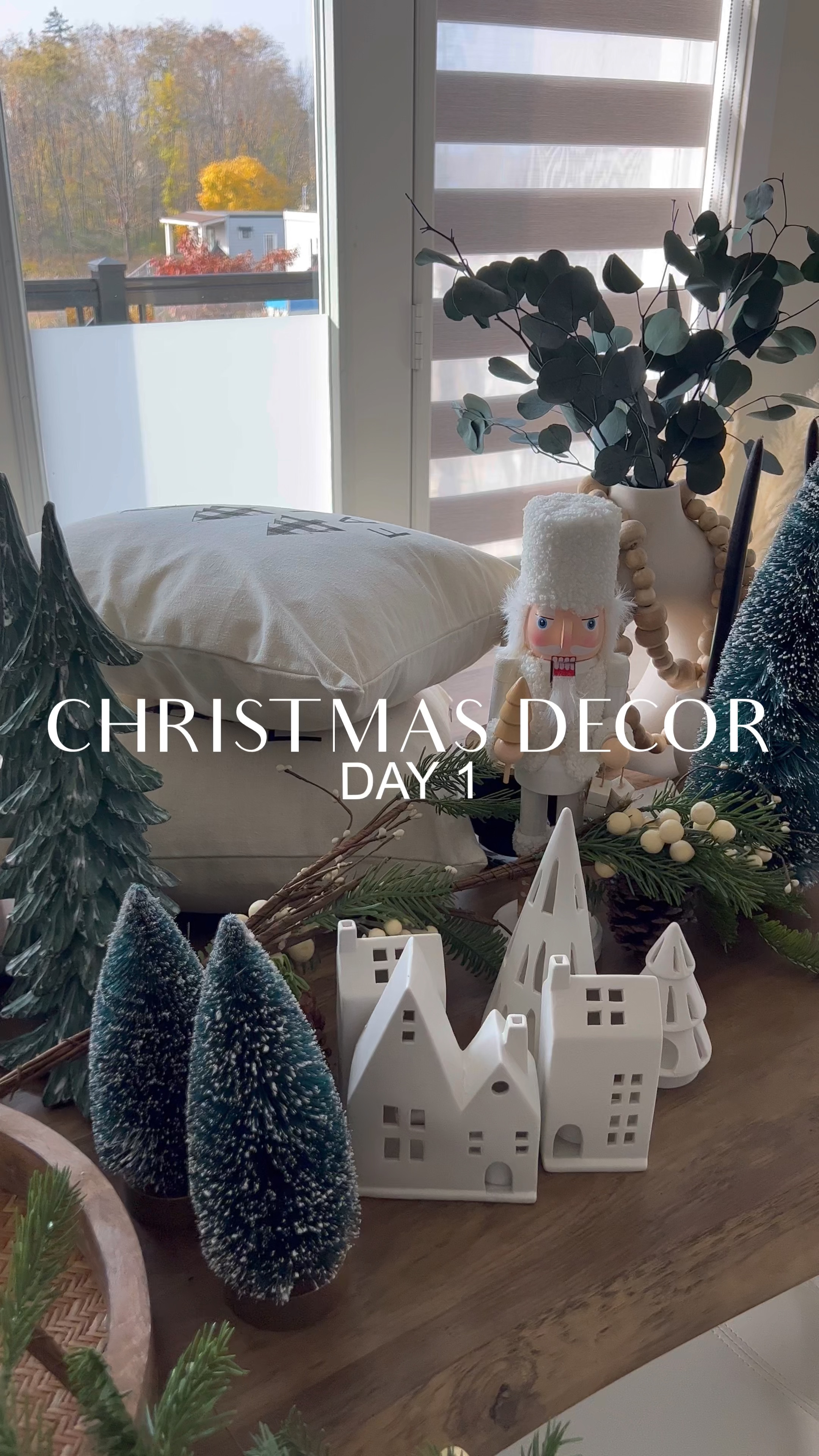 Hi guys! My ceramic houses, nutcracker, and throw pillows are from Bouclair! My garland, I found at homesense! I linked some cute alternatives x

#LTKSeasonal #LTKHoliday