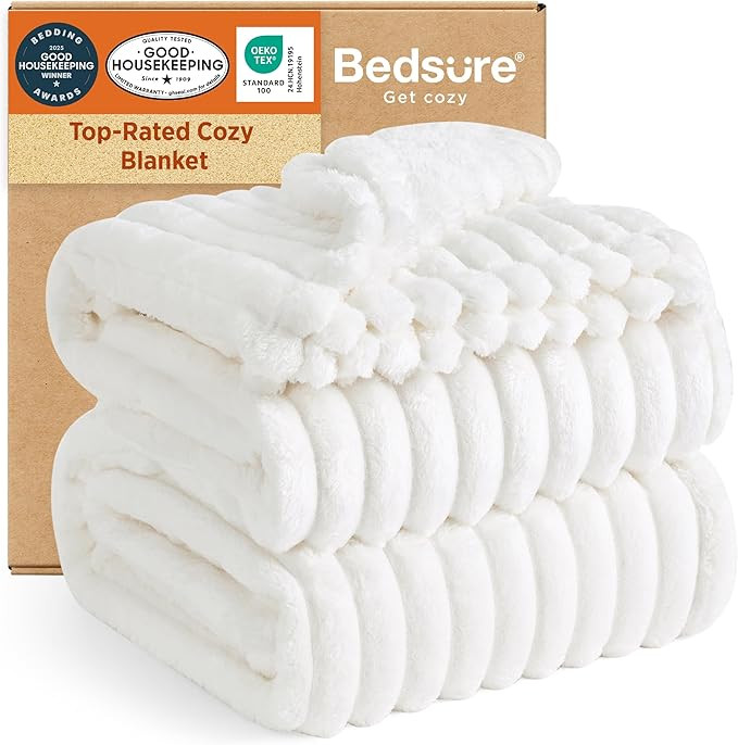 Bedsure GentleSoft King Size Blanket for Bed - Cozy Soft Blankets for Women, Cute Large Bedding F... | Amazon (US)