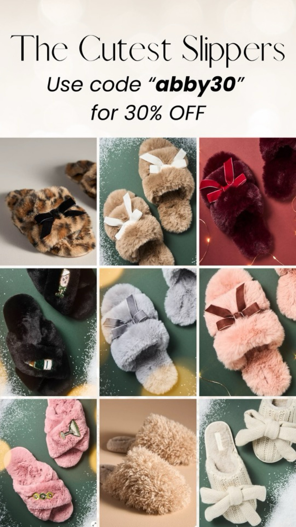 The perfect gift idea from @anthropologie. #anthropartner💡🎁 use my code: “abby30” for 30% off 