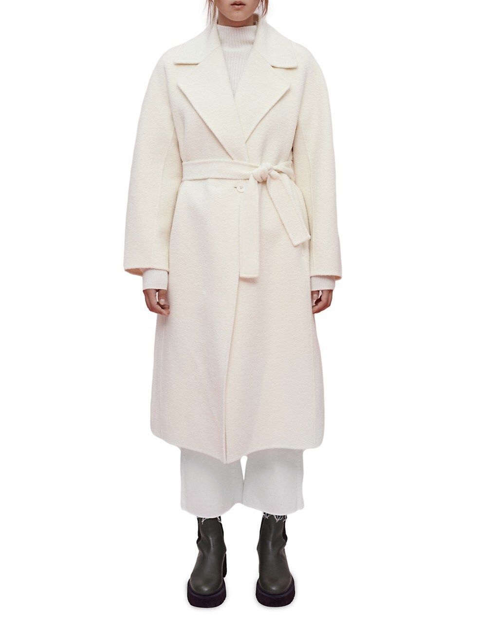 Gwendal Belted Wool Coat | Saks Fifth Avenue