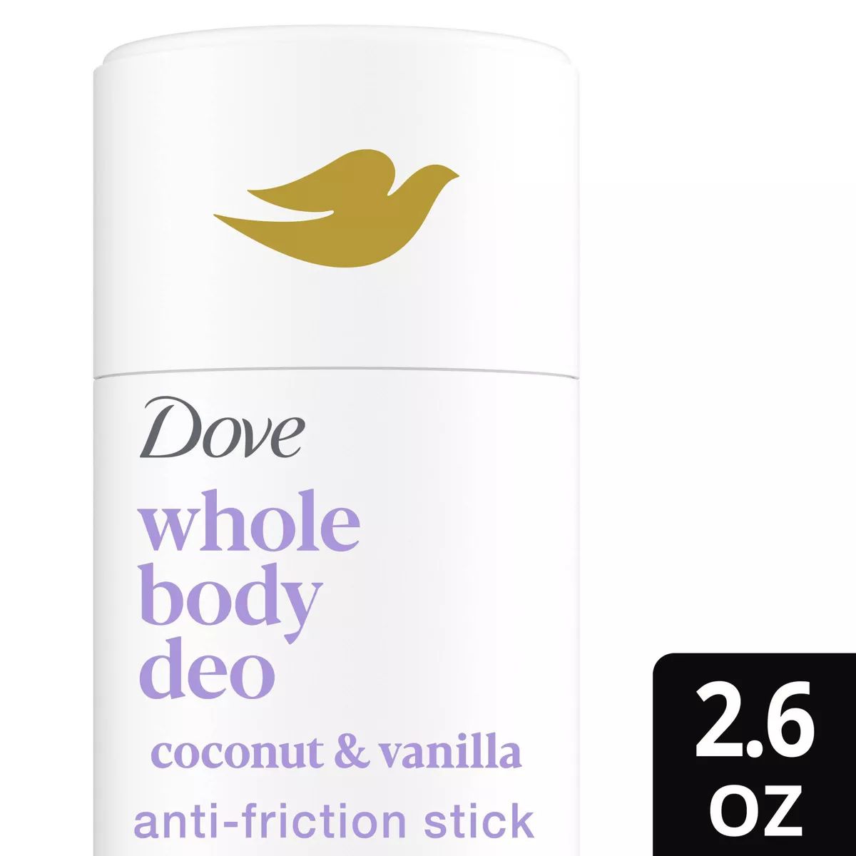 Dove Beauty Coconut & Vanilla Whole Body Deodorant Stick - 2.6oz | Target