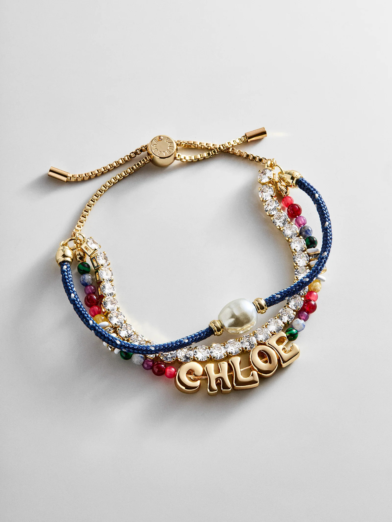 Rowan Semi-Precious Custom Layered Bracelet - St. Barths | BaubleBar
