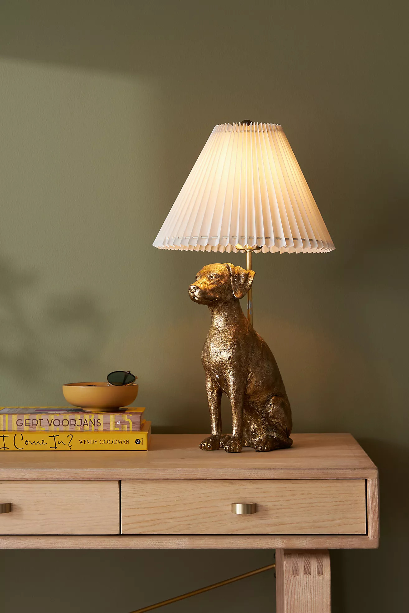 The Icon Table Lamp: Dog Edition | Anthropologie (US)