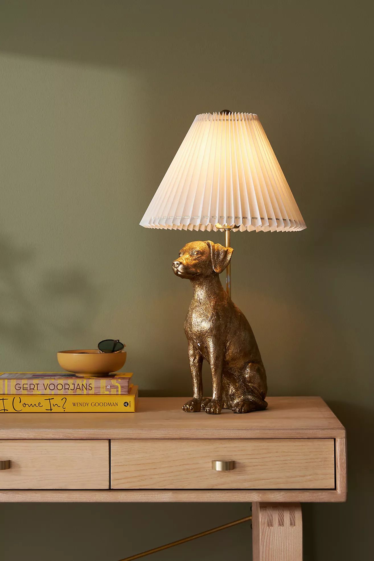 Dog Table Lamp | Anthropologie (US)