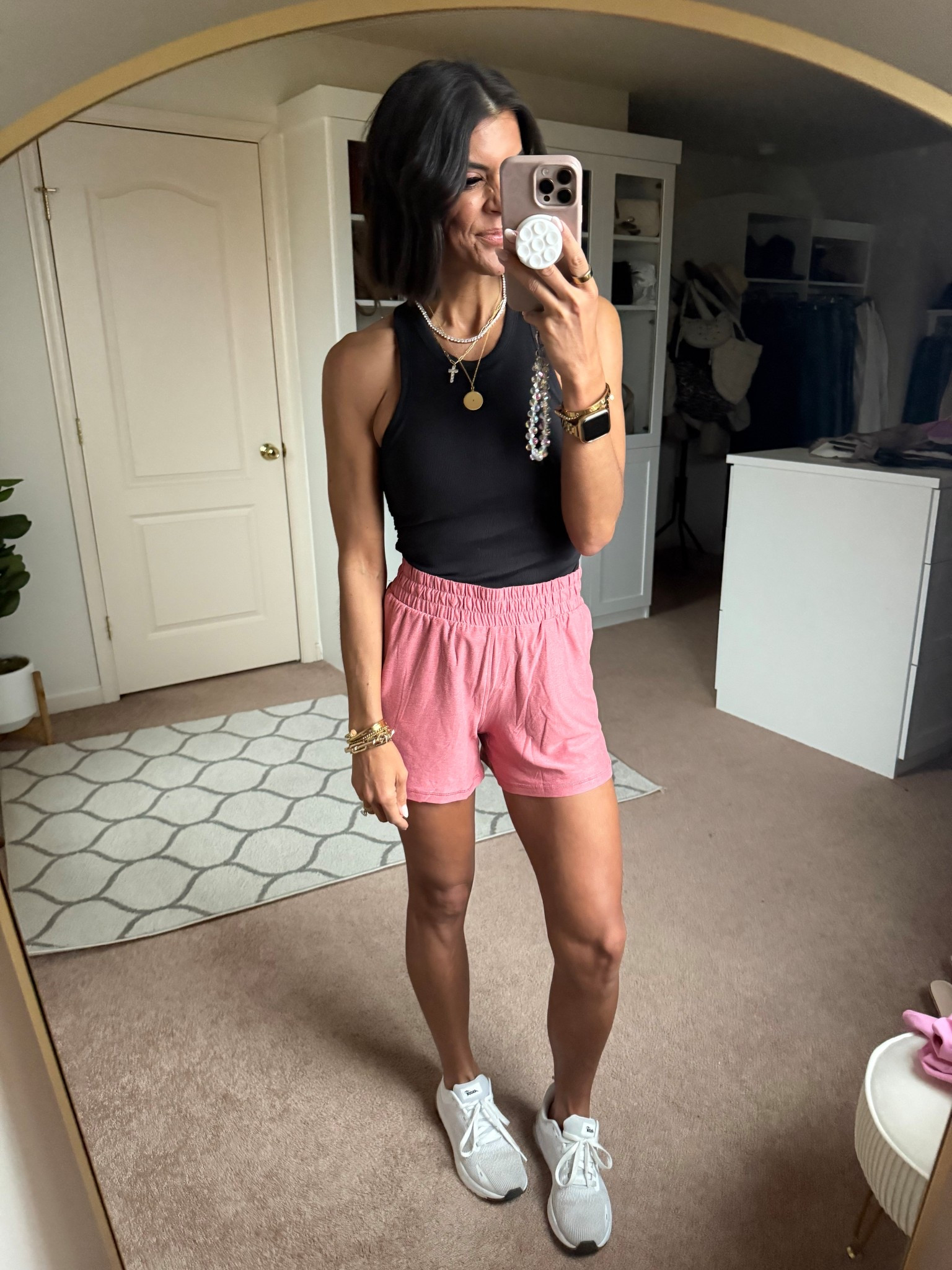 The best $8 Walmart shorts!!! Size xs in tank, size small in shorts 

#LTKootd #LTKSaleAlert #LTKSeasonal