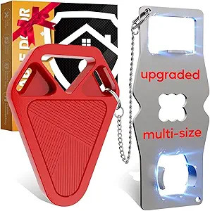 Portable Door Lock Travel Hotel Safety: Hotel Door Locks for Travelers, Home Apartment Security L... | Amazon (US)