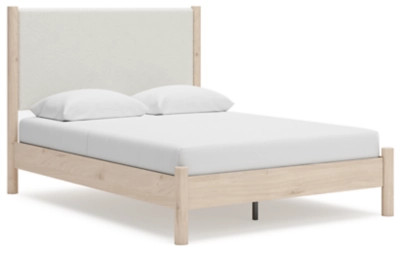 Cadmori Queen Upholstered Panel Bed | Ashley Homestore