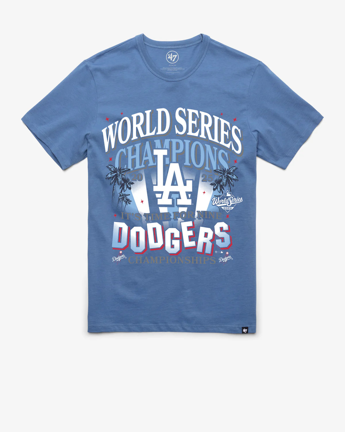 LOS ANGELES DODGERS 2025 WORLD SERIES CHAMPIONS '47 FRANKLIN TEE | '47Brand