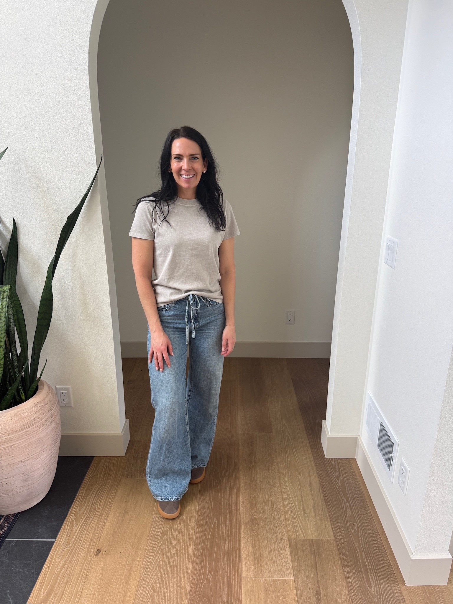 Perfect everyday casual outfit for moms. Wearing my TTS in everything you see here! 

#LTKootd