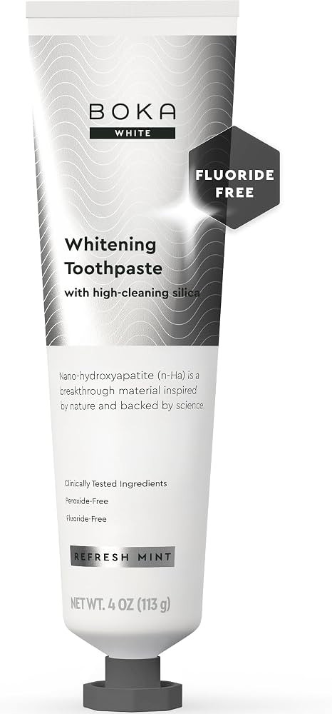 Boka Toothpaste - Fluoride Free Toothpaste, Nano Hydroxyapatite Toothpaste | Amazon (US)