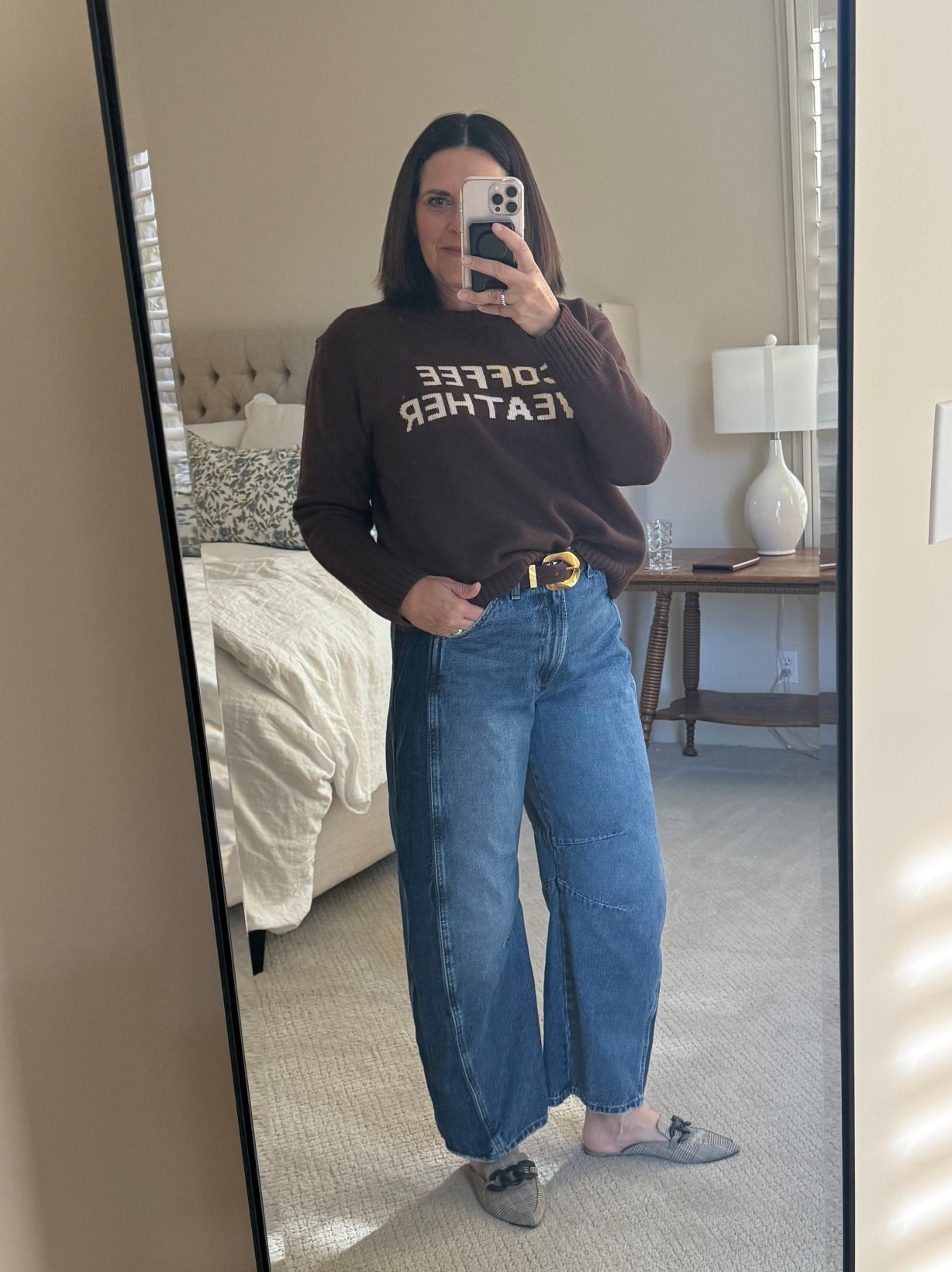 High rise and a relaxed fit, these barrel jeans from Joe’s Jeans are AMAZING! 
#denim #joesjeans #jeans #fallfashion


#LTKOver40 #LTKStyleTip