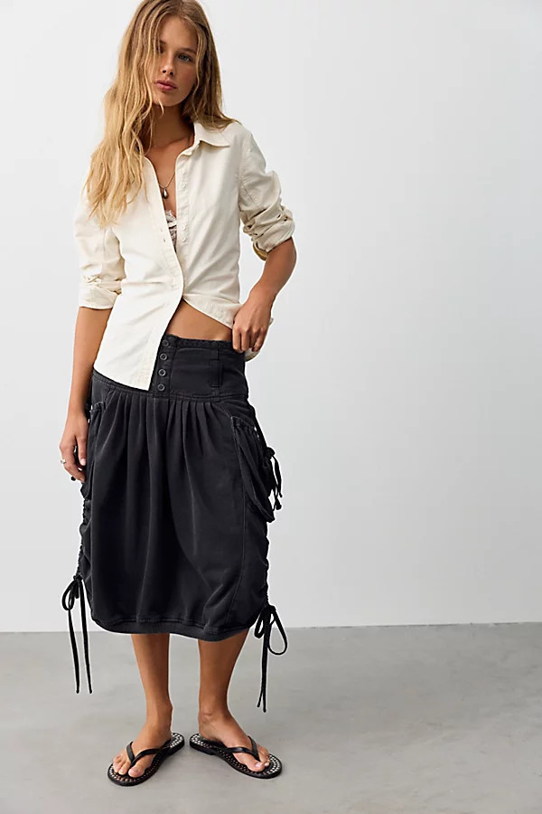 We The Free Nightshade Knit Midi Skirt | Free People (Global - UK&FR Excluded)