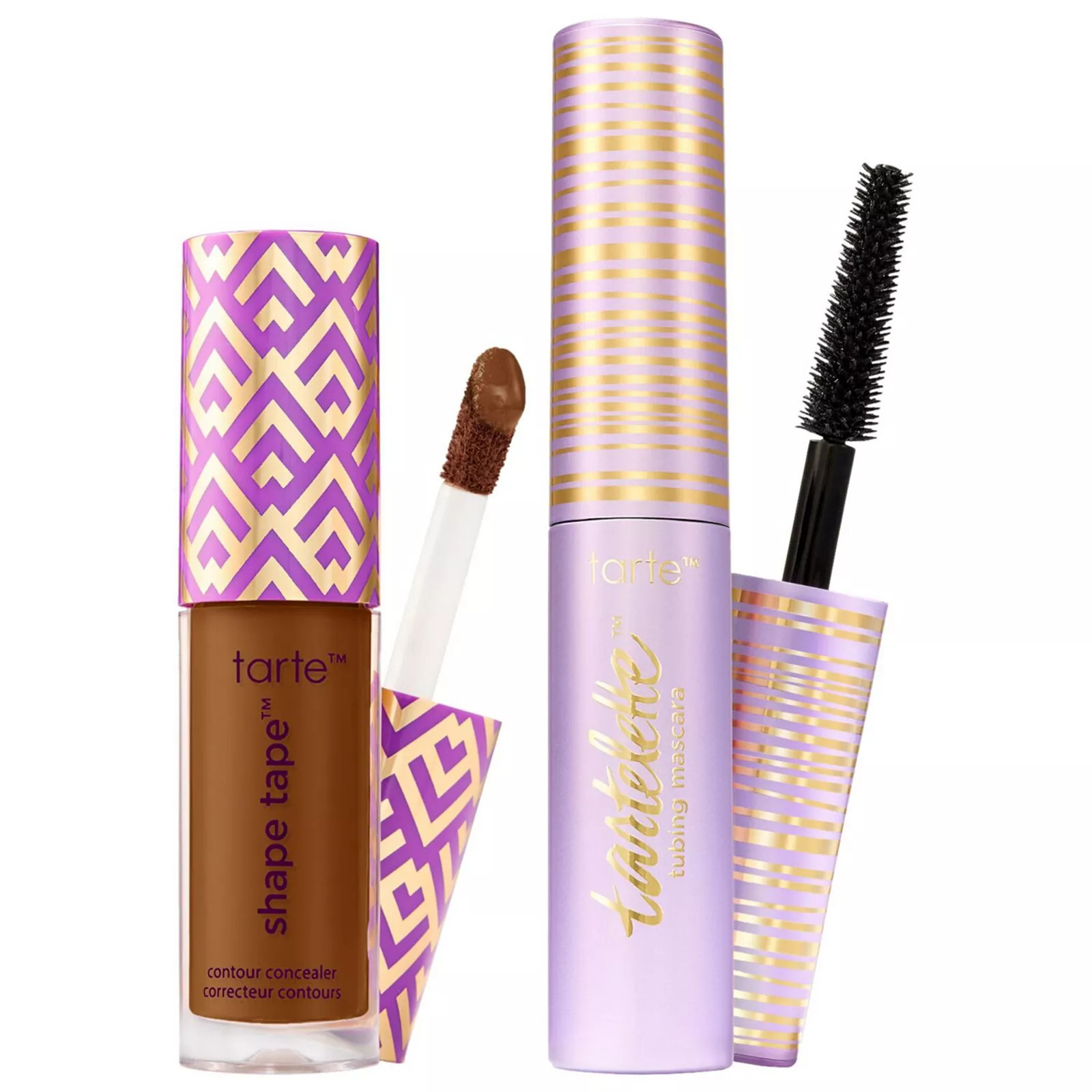 tarte Mini Shape Tape Concealer + Tubing Mascara Set, Size: 0.33 Oz, 57s Rich Brown | Kohl's